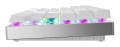 CHERRY MX 8.2 Pro TMR Wireless klawiatura Gaming USB + RF Wireless + Bluetooth QWERTZ Niemiecki Srebrny, Biały - 2934678