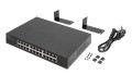 Digitus 24-portowy przełącznik gigabitowy, 19-calowy, niezarządzalny - 2927335
