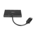 Lindy 38431 huby i koncentratory DisplayPort Czarny - 2926187