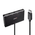 Lindy 38431 huby i koncentratory DisplayPort Czarny - 2926185