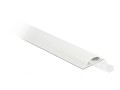 DeLOCK Korytko kablowe 30 x 8 mm - długość 1 m białe - 2926130