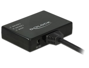 DeLOCK 87700 rozgałęziacz telewizyjny HDMI 2x HDMI