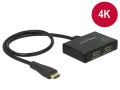 DeLOCK 87700 rozgałęziacz telewizyjny HDMI 2x HDMI - 2925935