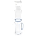Dzbanek filtrujący Brita Glass+2 wkłady MaxtraPro PP (niebieski; 2,5l) - 2960551