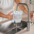 Dzbanek filtrujący Brita Glass+2 wkłady MaxtraPro PP (niebieski; 2,5l) - 2960555