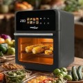 Frytkownica beztłuszczowa AIR FRYER GreenBlue, mocna 1800W, pojemność 10l, 8 programów, akcesoria, timer, GB950 - 2919917