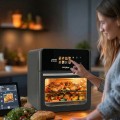 Frytkownica beztłuszczowa AIR FRYER GreenBlue, mocna 1800W, pojemność 10l, 8 programów, akcesoria, timer, GB950 - 2919912