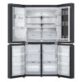 Lodówka Side-By-Side LG GMG960EVJE Multi Door 179cm Essence Black Steel czarny mat Total NoFrost podajnik wody - 2960830