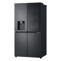 Lodówka Side-By-Side LG GMG960EVJE Multi Door 179cm Essence Black Steel czarny mat Total NoFrost podajnik wody - 2960831
