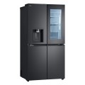 Lodówka Side-By-Side LG GMG960EVJE Multi Door 179cm Essence Black Steel czarny mat Total NoFrost podajnik wody - 2960834