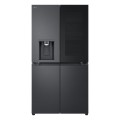 Lodówka Side-By-Side LG GMG960EVJE Multi Door 179cm Essence Black Steel czarny mat Total NoFrost podajnik wody - 2960837