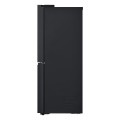 Lodówka Side-By-Side LG GMG960EVJE Multi Door 179cm Essence Black Steel czarny mat Total NoFrost podajnik wody - 2960835