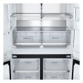 Lodówka Side-By-Side LG GMG960EVJE Multi Door 179cm Essence Black Steel czarny mat Total NoFrost podajnik wody - 2960828