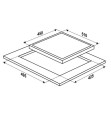 Płyta inducyjna do zabodowy MPM-45-IM-16/W - 2961240