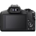 Canon Aparat bezlusterkowy EOS R100 + obiektyw RF-S 18-45mm F4.5-6.3 IS STM Megapiksel 24,1 MP Czułość ISO (maks.) 12800 Przekątna wyświetlacza 3,0 Sieć Wi-Fi Automatyczny, ręczny Matryca CMOS Czarny - 2961815
