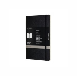 MOLESKINE Notes  PROFESSIONAL L (13x21 cm), miękka oprawa, 192 strony, czarny