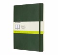 MOLESKINE Notes Classic XL (19x25cm), w gładki, miękka oprawa, myrtle green, 192 strony, zielony - 2961855