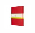 MOLESKINE Notes Classic XL (19x25cm) gładki, miękka oprawa, 192 strony, czerwony - 2961858