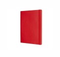 MOLESKINE Notes Classic XL (19x25cm) gładki, miękka oprawa, 192 strony, czerwony - 2961859