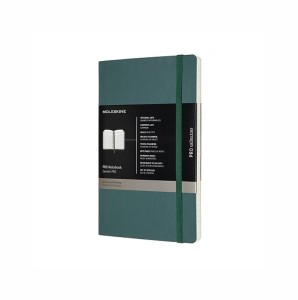MOLESKINE Notes  Professional L (13x21 cm), miękka oprawa, forest green, 192 stron, zielony