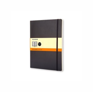 MOLESKINE Notes Classic XL (19x25cm) w linie, miękka oprawa, 192 strony, czarny