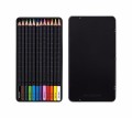 MOLESKINE Zestaw kredek 12 kolorów w metalowym pudełku - 2961894