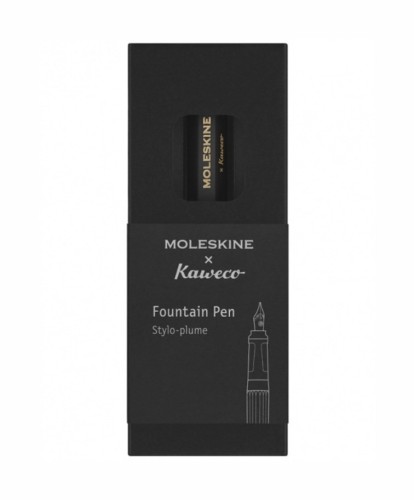 MOLESKINE KAWECO pióro wieczne, M, czarne - 2961898