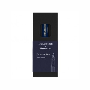 MOLESKINE KAWECO pióro wieczne, M, niebieskie