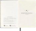 Moleskine Magiczny Zestaw Harry Potter: czarny notatnik L (w linię) z świecącym w ciemności napisem Lumos oraz czarny długopis Kaweco. - 2961959