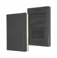 Moleskine  Dziennik Passion Movies & TV, przewodnik w twardej oprawie i pudełku,  dedykowane sekcje na recenzje, rankingi i szczegóły seansów pozwala na dokumentowanie obejrzanych produkcji, 400 stron - 2962004