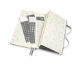 Moleskine  Dziennik Passion Movies & TV, przewodnik w twardej oprawie i pudełku,  dedykowane sekcje na recenzje, rankingi i szczegóły seansów pozwala na dokumentowanie obejrzanych produkcji, 400 stron - 2962010