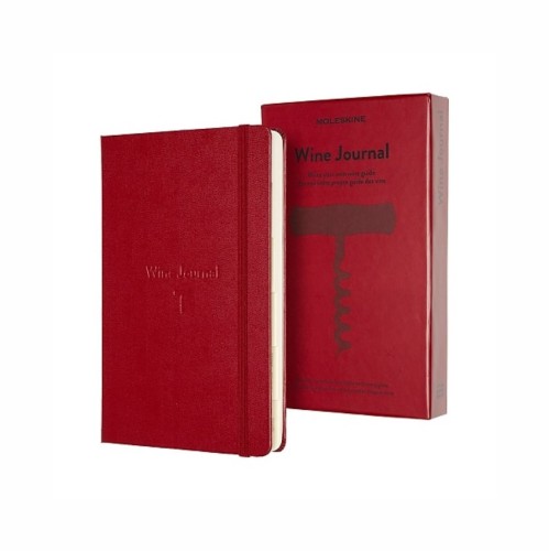 Moleskine Dziennik Moleskine Wine z serii Passion Journal to idealne miejsce do profesjonalnego opisywania i katalogowania ulubionych win oraz wrażeń z degustacji, 400 stron. - 2962038