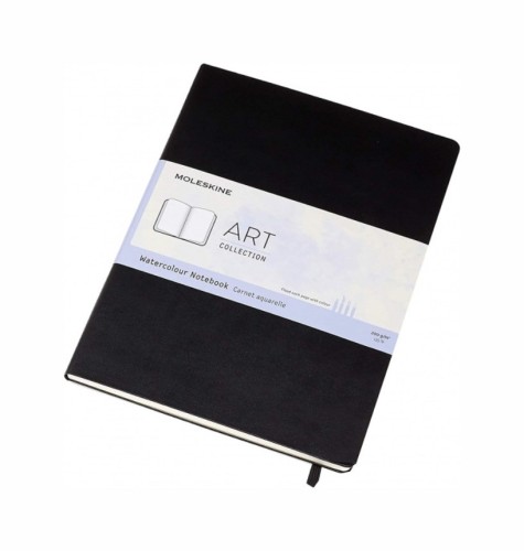 MOLESKINE Notes Art Watercolour A4 (21x29,7cm), 60 stron, czarny - 2962060