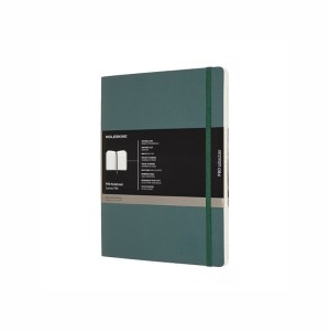 MOLESKINE Notes  Professional XL (19x25 cm), miękka oprawa, forest green, 192 strony, zielony