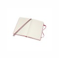 MOLESKINE Notes Classic L (13x21 cm), w linie, twarda oprawa, scarlet red, 400 stron, czerwony - 2962094