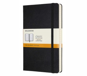 MOLESKINE Notes Classic L (13x21cm) w linie, twarda oprawa, 400 stron, czarny