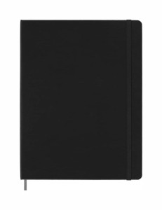 MOLESKINE Notatnik XL (19x25cm), Smart, w linie, twarda oprawa, czarny