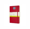 MOLESKINE Notes Classic L (13x21 cm), gładki, miękka oprawa, scarlet red, 400 stron, czerwony - 2962116