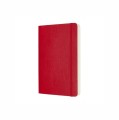MOLESKINE Notes Classic L (13x21 cm), gładki, miękka oprawa, scarlet red, 400 stron, czerwony - 2962117