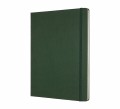 MOLESKINE Notes Classic XL (19x25cm) w linie, twarda oprawa, myrtle green, 192 strony, zielony - 2962147