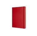 MOLESKINE Notes Classic XL (19x25 cm) w linie, twarda oprawa, 192 strony, czerwony - 2962154