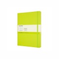 MOLESKINE Notes Classic, XL, 19x25cm, gładki, twarda oprawa, 192 strony, lemon green - 2962160