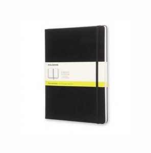 MOLESKINE Notes Classic XL (19x25cm) gładki, twarda oprawa, 192 strony, czarny