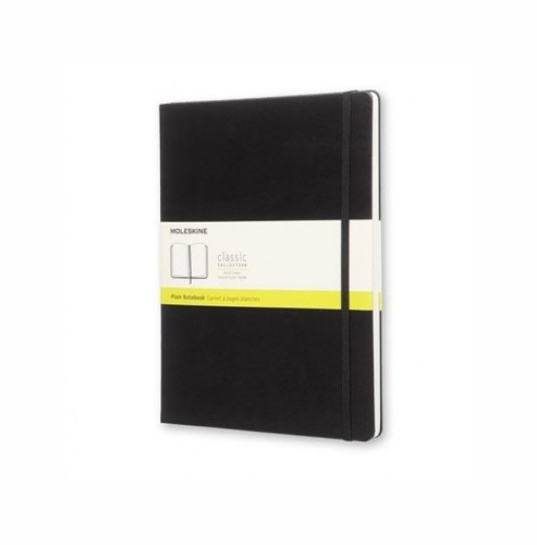 MOLESKINE Notes Classic XL (19x25cm) gładki, twarda oprawa, 192 strony, czarny - 2962165
