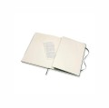 MOLESKINE Notes Classic XL (19x25cm) w kropki, twarda oprawa, myrtle green, 192 strony, zielony - 2962173