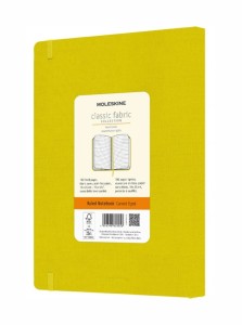 MOLESKINE Notes Classic XL (19x25 cm), linie, twarda, hay yellow, 192 strony, żółty