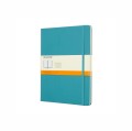 MOLESKINE Notes Classic XL (19x25 cm) w linie, twarda oprawa, reef blue, 192 strony, niebieski - 2962182