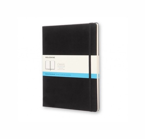 MOLESKINE Notes Classic XL (19x25cm) w kropki, twarda oprawa, 192 strony, czarny - 2962203