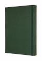 MOLESKINE Notes Classic XL (19x25cm) w kratkę, twarda oprawa, myrtle green, 192 strony, zielony - 2962209
