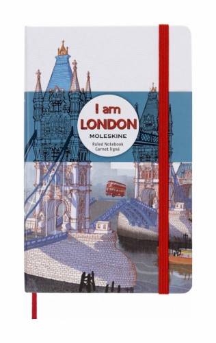 MOLESKINE Notatnik Londyn, L, 13x21cm, w linie, edycja limitowana - 2962213